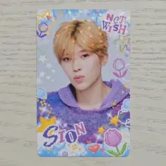 公式 NCTWISH LOGin 日本 ラントレ スペシャル トレカ シオン