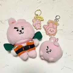 BT21 COOKY ぬいぐるみ　キーホルダーセット　グッズ　まとめ売り