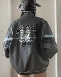 Vintage First Down Leather Jacket 古着革ジャン