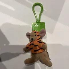ティガー ぬいぐるみ マスコット クリップ付き