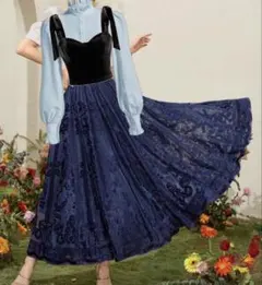 アナ雪　アナ　バウンド　コーデ　仮装　ディズニー　長袖ブラウス　スカート　キャミ