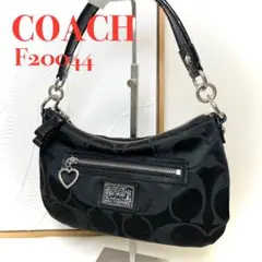 ☆極美品☆COACH ショルダーバッグ F20044 ブラック