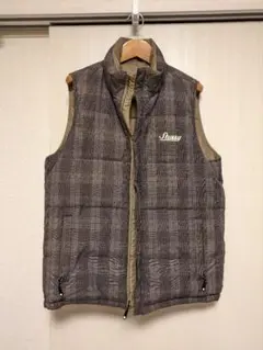 Stussy キルティングベスト 追跡便【Stussy】リバーシブルキルティングナイロンベスト 黒色