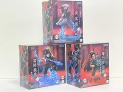 【新品・未開封】鬼滅の刃フィギュア 竈門炭治郎 冨岡義勇 猗窩座 3種セット