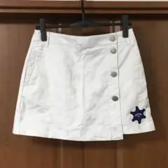 良品　キャロウェイ　ゴルフ　ストレッチ　キュロット　白　パンツ　callaway