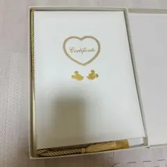 Disney ミッキー&ミニー　結婚証明書セットのサムネイル