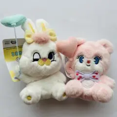 MOMOREI ハートバルーンマスコット うさぎ Rico くま pinco