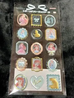 レリーフデコレーションシール　ディズニー　アリエル