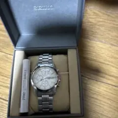 【電池交換済】SEIKO セイコー クロノグラフ 7T92 腕時計 箱・説明書付