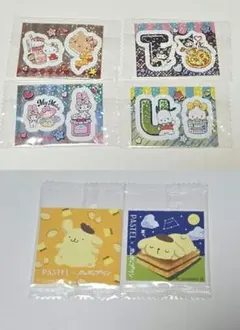 サンリオ ラスク ステッカーとキャラクターズ シールチョコレート シールセット