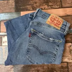 ビンテージ　古着　リーバイス505 バギー　デニムジーンズ　W30L32