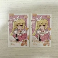 にじさんじ 星川サラ Sweet Floaties チェキ風カード