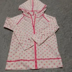 ラッシュガード 水玉模様 140cm