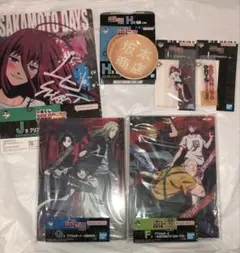 サカモトデイズ 一番くじ 6点セット　G賞F賞　　アクリルボードH賞　I賞　J賞