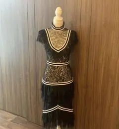 alice + olivia レースフリルワンピース　0