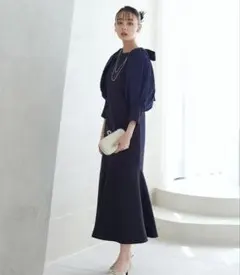 オケージョン　ロングワンピース