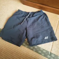 YONEX グレーハーフパンツ
