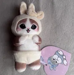 新品未使用　mofusand うさにゃんマスコット 約10cm タグ付き