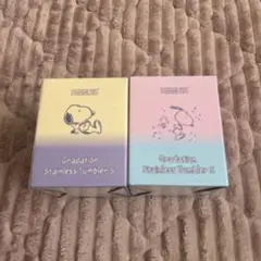 PEANUTS グラデーション ステンレスタンブラー 5 360mlコンプセット