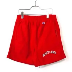ポケ付き 90s Champion Reverse Weave Shorts 赤のサムネイル