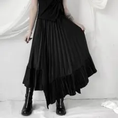 レース柄スカート★ロング丈✭秋冬にぴったり女子会コーデ