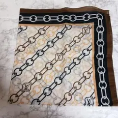 LOUIS VUITTON チェーンパターン ハンカチ