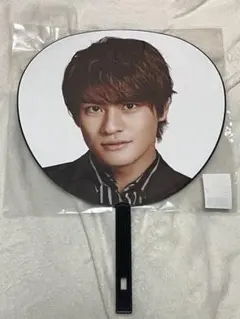 ジャニーズ うちわ 大判顔写真　SixTONES森本慎太郎