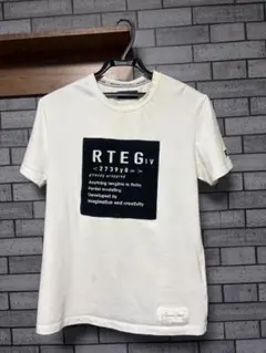RTEG CHENILLE BOX TEE ホワイト