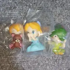 ディズニー ピーター・パン Hide＆Seek かくれんぼフィギュア　3個セット