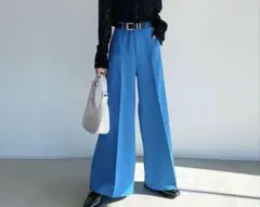 PAGEBOY ワイドタッドスラックス　ズボン