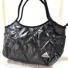 『新品未使用』adidas キルティング トートバッグ ブラック
