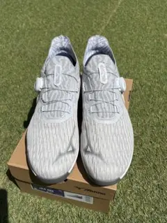 週末値下げ！ミズノ ゴルフシューズ ウェーブハザード WG BOA 25.0