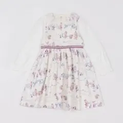 mezzo piano 鼓笛隊柄　ドッキングワンピース