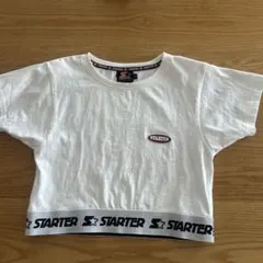 STARTER BLACK LABEL クロップドTシャツ