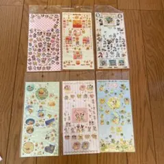 ディズニーステッカー 6枚セット