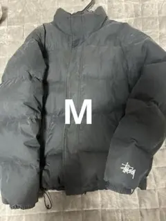 Stussy ブラック ダウンジャケット Mのサムネイル
