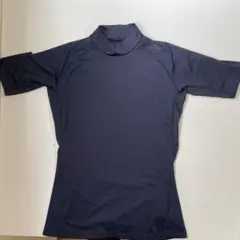 TIGORA ネイビー ハイネック アンダーシャツ 160