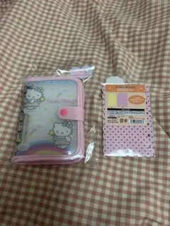 新品 ハローキティ シールバインダー シール帳 フェアリー　リフィルドット