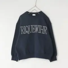 ローリーズファームキッズ シンプルロゴウラケロングスリーブ スウェット