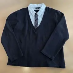 COMME CA ISM 重ね着風カットソー　130A