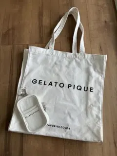推し活　ジェラートピケ　GELATO PIQUE トートバッグ アクスタポーチ