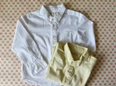 GLOBAL WORK グローバルワーク キッズ　長袖シャツ　Lサイズ2枚セット