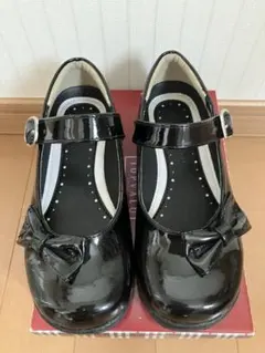 TOPVALU ブラック フォーマルシューズ 19.0cm