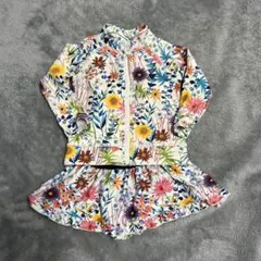 OCEAN & GROUND 花柄　水着　サイズ90