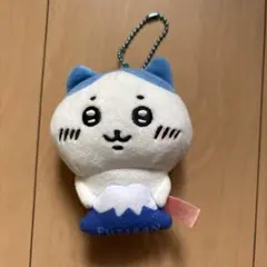 ハチワレぬいぐるみ　ボールチェーン付き
