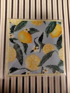 FEILER フェイラー レモン柄 タオルハンカチ シェニール織