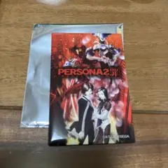 PSP版ペルソナ2罪 30周年 パッケージアート スクエア缶バッジ 達哉 舞