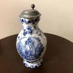 【希少】阪井茂治　花瓶　アンティーク　磁器　渡来人　オランダ　長崎　一輪挿し 希少】阪井茂治 花瓶 アンティーク 磁器 渡来人 オランダ 長崎
