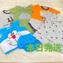 【値下げ】ロンパース　甚平　男の子　まとめ売り　60センチ70センチ