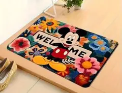 9月30日まで限定価格　ミッキーマウス 玄関マット　40cm×60cm
